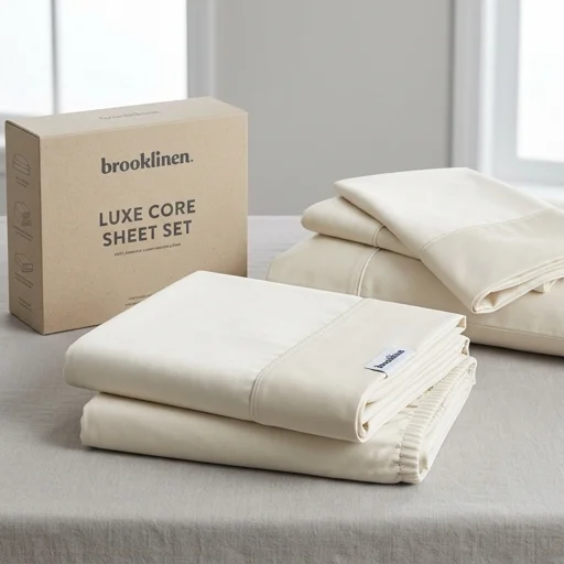 Brooklinen Luxe Core Sheet Set view 2