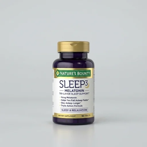Nature's Bounty Sleep3 Melatonin Tri-Layer Sleep Support view 3