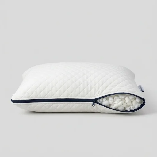 Sleepgram Adjustable Shredded Memory Foam Pillow view 2