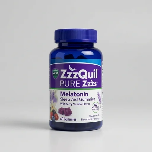 Vicks ZzzQuil PURE Zzzs Melatonin Sleep Aid Gummies